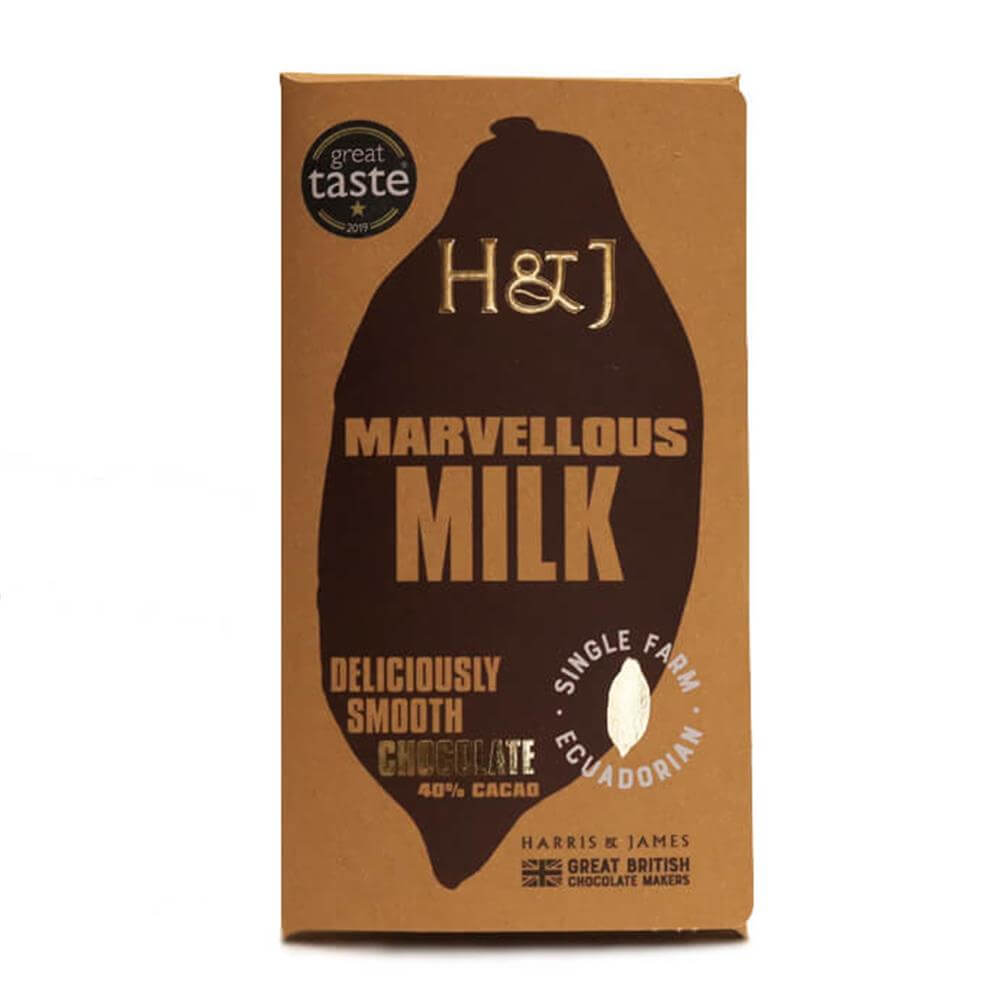 Harris & James Marvellous Milk Chocolate 86g